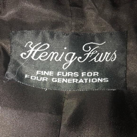 Real mink Henig fur coat - Picture 6 of 6